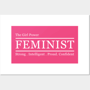 Feminist Girl Power Posters and Art